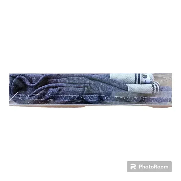 Vintage Michael Morgan performance cycle shorts cotton navy Large NIP - Picture 5 of 5